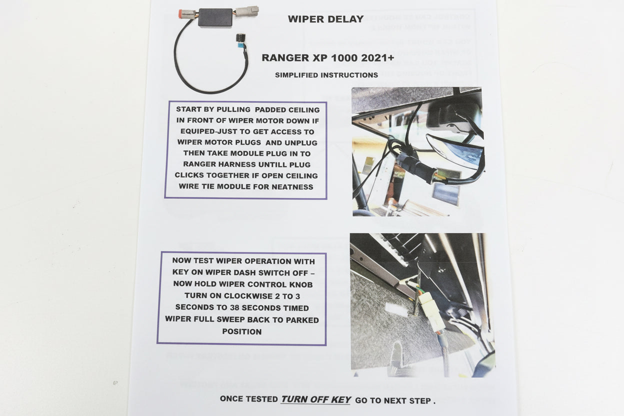 Intermittent Wiper Delay Kit for Polaris